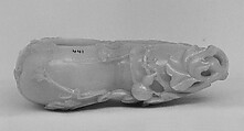 Water vessel in the shape of a gourd
, Jade (nephrite), China