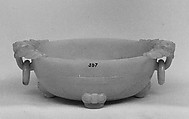 Bowl with handles, Jade (nephrite), China