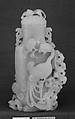 Vase with cover, Nephrite, China