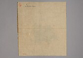 Immortal Poet, Kano Shōun (1637–1702), Unmounted shikisi leaf; ink and color on silk, Japan