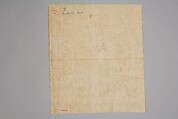 Immortal Poet, Kano Shōun (1637–1702), Unmounted shikisi leaf; ink and color on silk, Japan