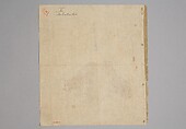 Immortal Poet, Kano Shōun (1637–1702), Unmounted shikisi leaf; ink and color on silk, Japan