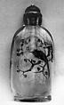 Snuff Bottle, Rock crystal, China