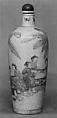 Snuff Bottle, Soft paste porcelain, China