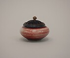 Water pot, Porcelain with copper red glaze (Jingdezhen ware), China