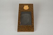 Writing Box with Cranes, Pines, Plum Blossoms, and Characters, Lacquered wood with gold and silver takamaki-e, hiramaki-e, togidashimaki-e, and silver inlay on nashiji ground, Japan