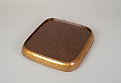 Writing Box with Design of Flowering Bush Clover and Sun, Gold, silver togidashimaki-e, hiramaki-e, takamaki-e, cut-out gold foil application, Japan
