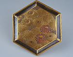 Kobako, Lacquer with gold, Japan