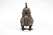 Ewer in the Shape of a Bird, Bronze with gold and silver inlays, China