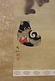Monkeys at Play, Mori Sosen (Japanese, 1747–1821), Diptych of hanging scrolls; ink and color on silk, Japan