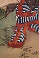 The Legendary Empress Jingū, Studio of Katsushika Hokusai 葛飾北斎 (Japanese, Tokyo (Edo) 1760–1849 Tokyo (Edo)), Hanging scroll; ink and color on silk, Japan