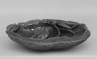 Lotus-Leaf Dish, Nephrite, olive-green, China