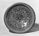 Plate, Stoneware with carved and incised decoration under celadon glaze (northern celadon ware), China