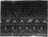 Valance, Cotton; linen, India