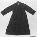 Woman's Robe, Silk / Cut velvet, China