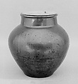 Jar, Clay covered with glaze and splashes (Kyoto kiln), Japan