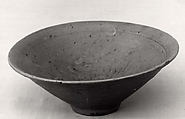 Bowl, Stoneware with mold-relief decoration under celadon glaze, Korea