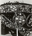 Court Headdress, Gold, gilt metal, natural and artificial stones, China