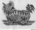 Applique, Silk, China