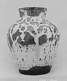 Jar, Clay covered with fingerprints, and with three glazes (Seto ware), Japan