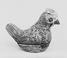 Incense Box, Clay with glaze, the paste showing through (Awata ware), Japan