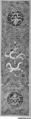Chair Strip, Silk, metallic thread;  on silk, China