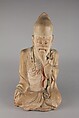 Seated Immortal, Pottery, China