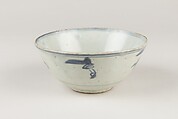 Bowl with dragon, "Porcelain painted in underglaze cobalt blue (Jingdezhen ware), China