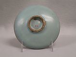 Dish, Stoneware with light blue glaze (Jun ware), China