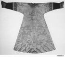 "Auspicious" Court Robe, Silk, metallic thread, China