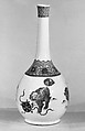Vase with lions, Porcelain painted in overglaze polychrome enamels (Jingdezhen ware), China