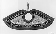 Zhaofu Collar, Silk with metallic thread (kesi) on gold ground, China