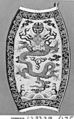 Panel for Elbow Pillow, Silk (kesi), China