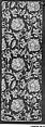 Sutra Cover with Lotus Scroll, Silk satin with supplementary weft patterning, China