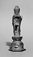 Buddha on Lotus Throne, Gilt bronze, Korea