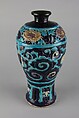 Meiping vase with human figures, Stoneware with polychrome enamels (Fahua ware), China