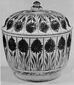 Covered Bowl, Porcelain painted in underglaze blue, China