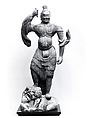Guardian Figure (Ni-Ten), Painted wood, Japan