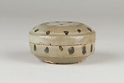 Box and Cover, Clay, Korea
