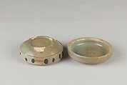 Box and Cover, Clay, Korea
