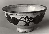 Bowl, Stoneware under punch'ong glaze, Korea