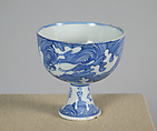 Stem cup, Porcelain, China