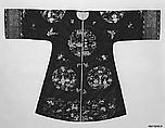 Woman's Informal Jacket with Antiquities in Medallions, Embroidered gauze, China