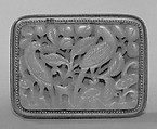 Buckle, Jade, gilt bronze, China