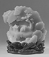 Scholars in a landscape, Jade (nephrite), China