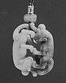 Pendant, Jadeite, China