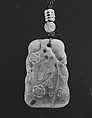 Pendant, Jade, seed pearls, China