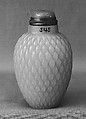 Snuff bottle with stopper, Nephrite, China