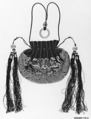 Purse, Silk, metallic thread, China