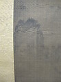Rainy Landscape with Travelers, Unidentified artist, Hanging scroll; ink and color on silk, Korea